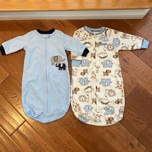 Blue sleep sack bundle